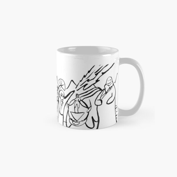 Avatar: The Last Airbender - Sokka's Drawing Classic Mug RB2712 product Offical Avatar The Last Airbender Merch
