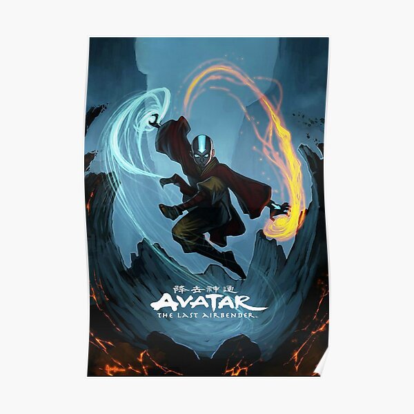 Avatar the last airbender, Aang Poster Poster RB2712 product Offical Avatar The Last Airbender Merch