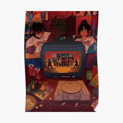 game night - zuko & azula Poster RB2712 product Offical Avatar The Last Airbender Merch