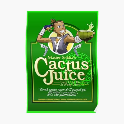 Master Sokka's Cactus Juice Poster RB2712 product Offical Avatar The Last Airbender Merch