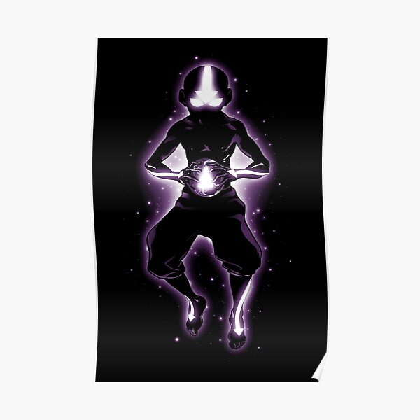 Meditating Avatar Aang Poster RB2712 product Offical Avatar The Last Airbender Merch