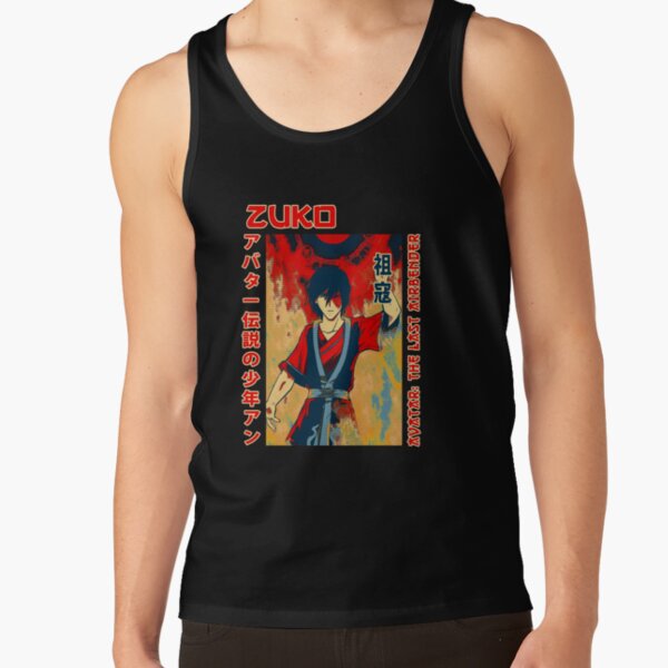 The Last Airbender Avatar Action Anime Zuko Funny Art Tank Top RB2712 product Offical Avatar The Last Airbender Merch