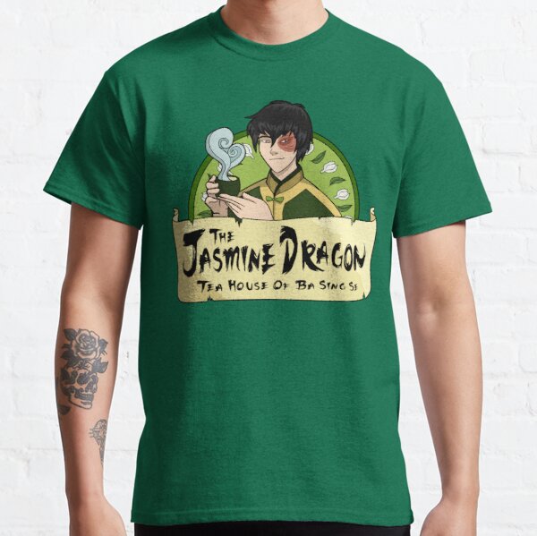 The Jasmine Dragon Tea House - With Prince Zuko Classic T-Shirt RB2712 product Offical Avatar The Last Airbender Merch