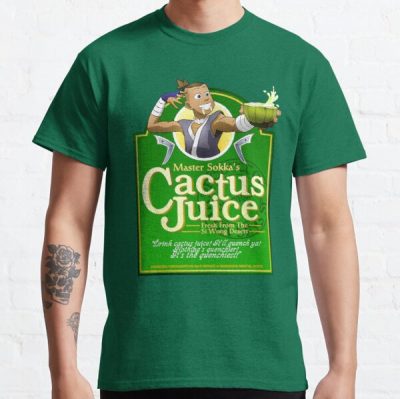Master Sokka's Cactus Juice Classic T-Shirt RB2712 product Offical Avatar The Last Airbender Merch