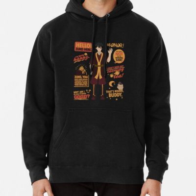 Hello, Zuko Here! Pullover Hoodie RB2712 product Offical Avatar The Last Airbender Merch