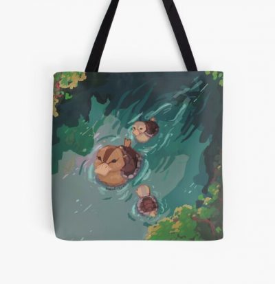 turtle duck pond avatar the last airbender All Over Print Tote Bag RB2712 product Offical Avatar The Last Airbender Merch