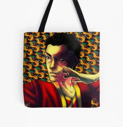 Fire Lord Zuko All Over Print Tote Bag RB2712 product Offical Avatar The Last Airbender Merch