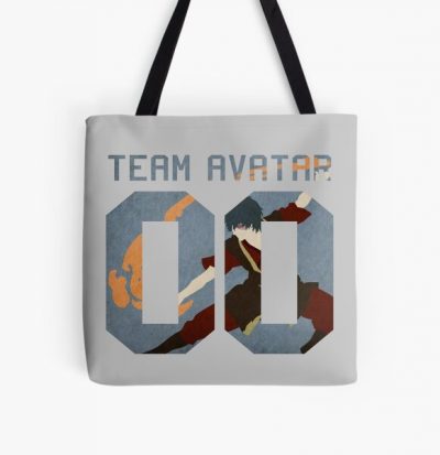 Team Avatar Zuko All Over Print Tote Bag RB2712 product Offical Avatar The Last Airbender Merch