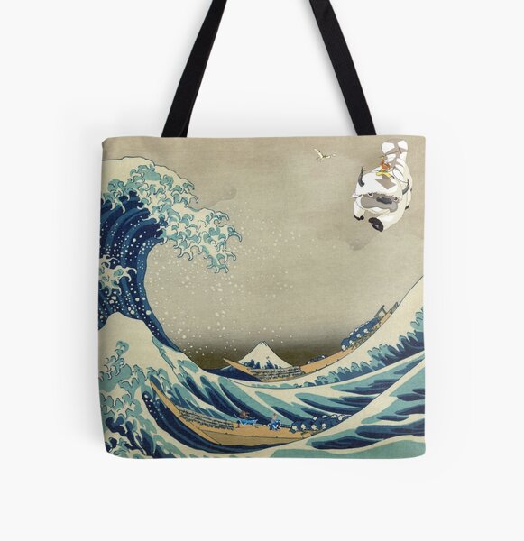 The Great Wave Off Katara All Over Print Tote Bag RB2712 product Offical Avatar The Last Airbender Merch