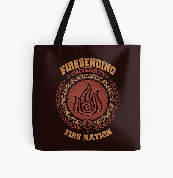 Avatar Firebending - Iroh university - Zuko Fire nation - Avatar last airbender All Over Print Tote Bag RB2712 product Offical Avatar The Last Airbender Merch