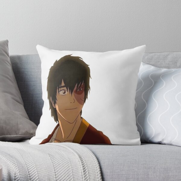 Smiling Zuko Throw Pillow RB2712 product Offical Avatar The Last Airbender Merch