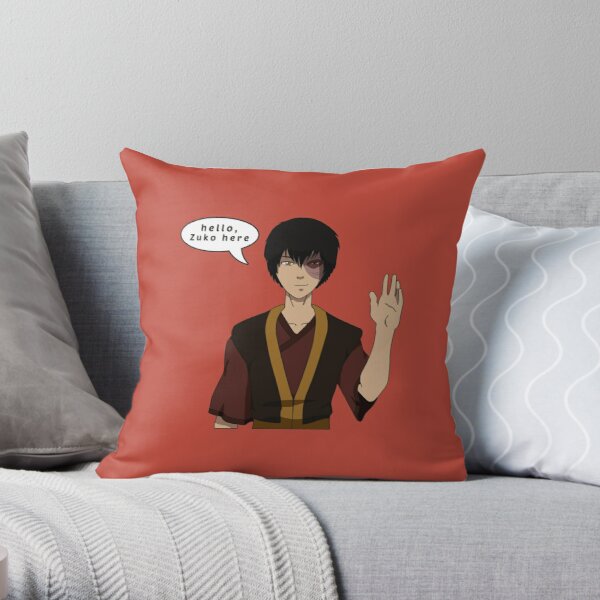 Hello, Zuko here Throw Pillow RB2712 product Offical Avatar The Last Airbender Merch