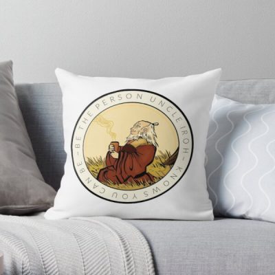 Motivation From Uncle Iroh Throw Pillow RB2712 product Offical Avatar The Last Airbender Merch