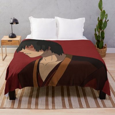 angsty prince zuko from avatar Throw Blanket RB2712 product Offical Avatar The Last Airbender Merch
