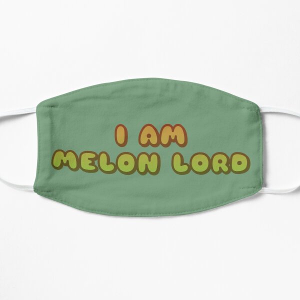 I AM MELON LORD TOPH BEIFONG AVATAR QUOTE Flat Mask RB2712 product Offical Avatar The Last Airbender Merch